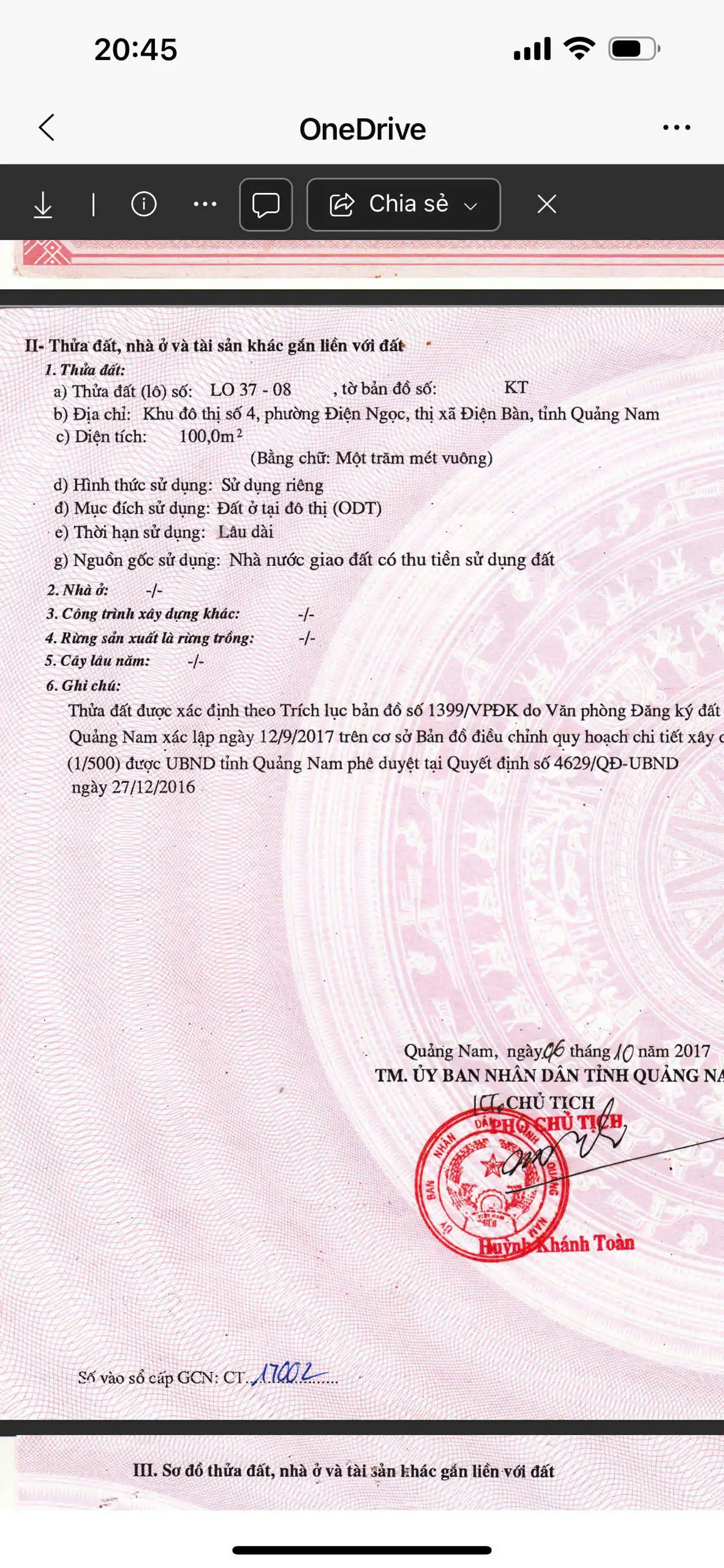 Siêu hiếm: đất nền 100m² khu số 4 – gần FPT, giá tốt 2,9 tỷ